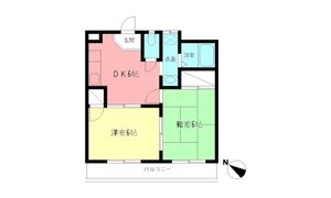 ビューテラス・タカハシの間取り画像