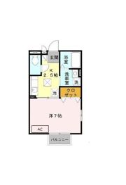 アミティエ山本の間取り画像