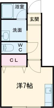 リープラス赤穂Ⅱの間取り画像