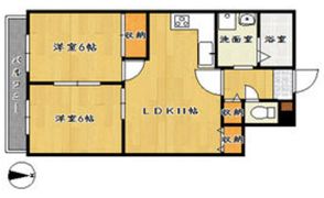 ガーディニアシティ上富井の間取り画像