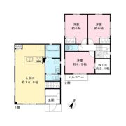 ルピナス B棟の間取り画像