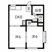 フォーブル金森Bの間取り画像