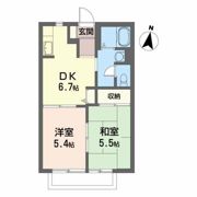 アビタシオン Aの間取り画像