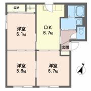 グレース城下Aの間取り画像