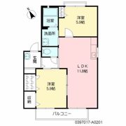 アンシャンテの間取り画像