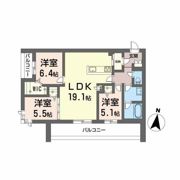 サザンブライト碩田の間取り画像