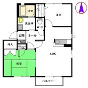 スクエア B棟の間取り画像