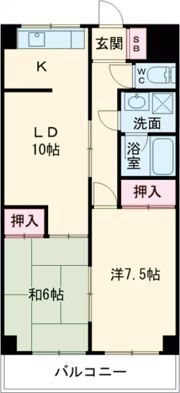 白樺の間取り画像