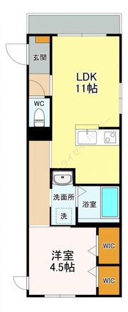 クレール・サチの間取り画像