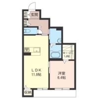 ソレイユ ブランの間取り画像