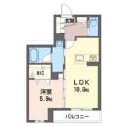 シャルマン レジデンスの間取り画像