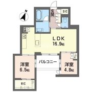 カスケードの間取り画像