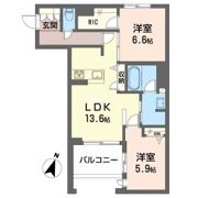 カスケードの間取り画像