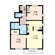 オンディーヌ青葉の間取り画像