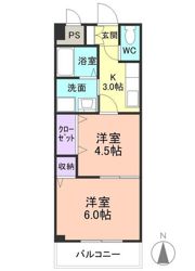 アスリートONEの間取り画像