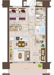 パークホームズ大濠公園フロントの間取り画像