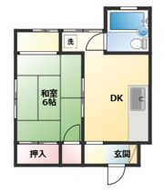 サニーハイツの間取り画像