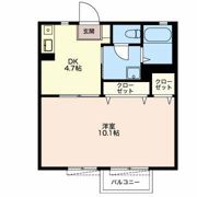 サンジェルマン Bの間取り画像