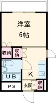 パークサイドマンションの間取り画像