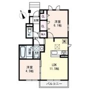 mimosa setaの間取り画像