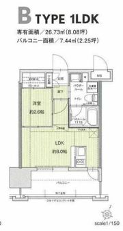 ドゥーエ赤坂の間取り画像