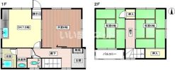 樋口貸家の間取り画像