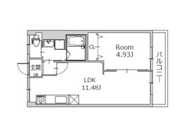ラムール東二見の間取り画像