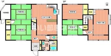 樫原邸の間取り画像