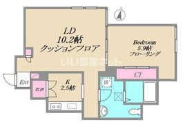 グロウ大森東の間取り画像