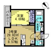 カクタス幕張本郷の間取り画像