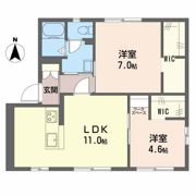 フレグランス花みずき Cの間取り画像