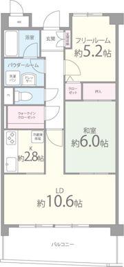 アドミラブールの間取り画像