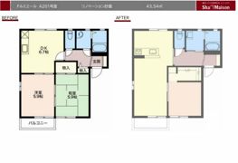 Fルミエール Aの間取り画像