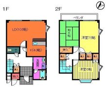 ガーデンハウスC棟の間取り画像