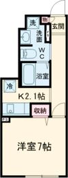 ラトゥール平津の間取り画像