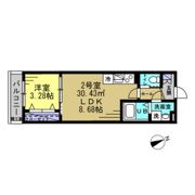 プラセル検見川の間取り画像