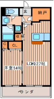 パセオ橋本の間取り画像