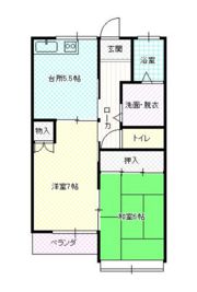 グローブコート Aの間取り画像