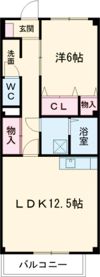 ベルバランセ鷹の間取り画像