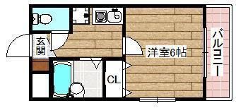 アビテ八幡の間取り画像