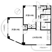 イスズベル高田の間取り画像