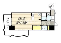 ロイヤル博多駅前の間取り画像