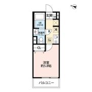 サビオ海老名の間取り画像