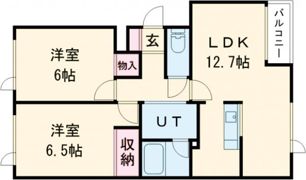 ガーデンコートの間取り画像