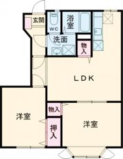 ポワール・メゾン2番館の間取り画像