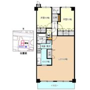 サーパス茜通りの間取り画像