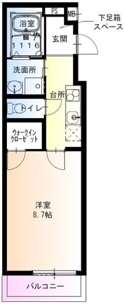 フジパレス東羽衣Ⅱ番館の間取り画像