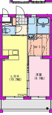 M10みまたの間取り画像