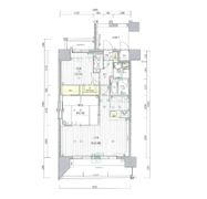 アトラスアルファーノ箱崎の間取り画像