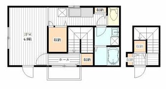 荒町Ave．の間取り画像